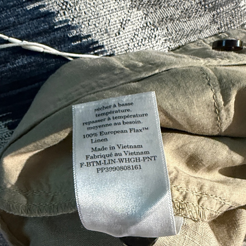 Everlane Beige Wide-Leg Pants - Picture 5 of 9
